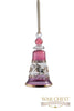 Bell Glass Ornament Purple - Ornaments - WAR Chest Boutique