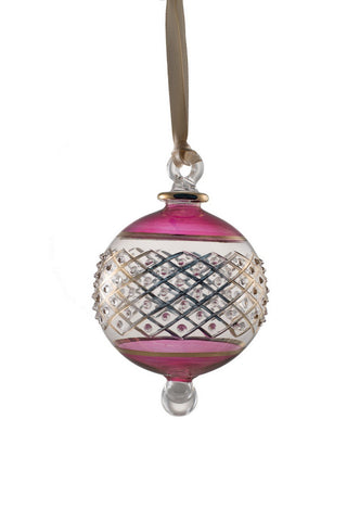 Round Raise Dot Glass Ornament  - Ornaments - WAR Chest Boutique