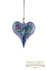 Ceramic Heart Ornament Blue - Ornaments - WAR Chest Boutique