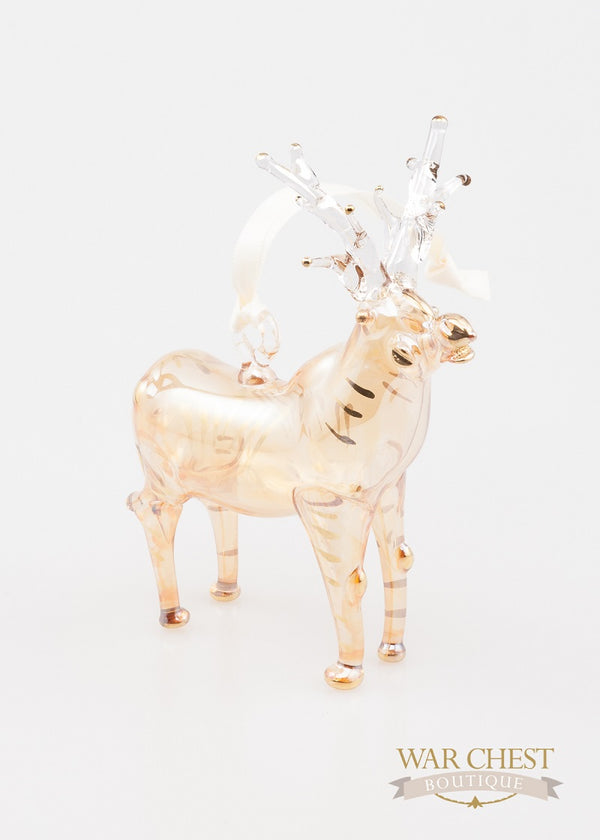 Elk Ornament Yellow