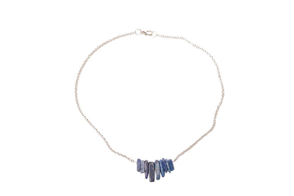 Lapis Chip Necklace