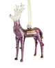 Reindeer Ornament Purple - Ornaments - WAR Chest Boutique