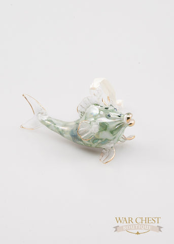 Ceramic Fish Green - Ornaments - WAR Chest Boutique