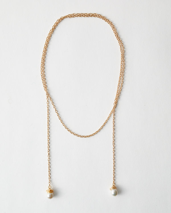 Rose Gold Journey Necklace