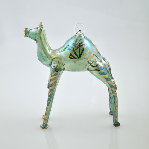 Camel Ornament in Green - Ornaments - WAR Chest Boutique