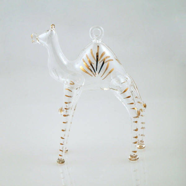 Camel Ornament in Clear - Ornaments - WAR Chest Boutique