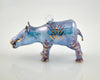 Hippo Ornament Blue - Ornaments - WAR Chest Boutique