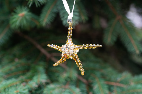 Starfish Ornament Yellow