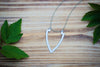 Arrowhead Necklace Silver