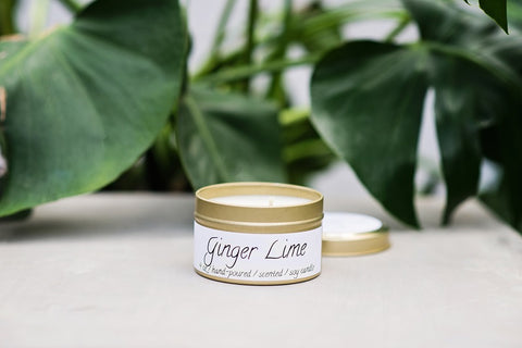 Ginger Lime Spa Candle