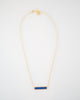 Lapis Bar Necklace for Women - Jewelry - WAR Chest Boutique