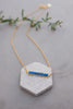 Lapis Bar Necklace for Women - Jewelry - WAR Chest Boutique