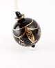 Black and Gold Ball Ornament - Ornaments - WAR Chest Boutique