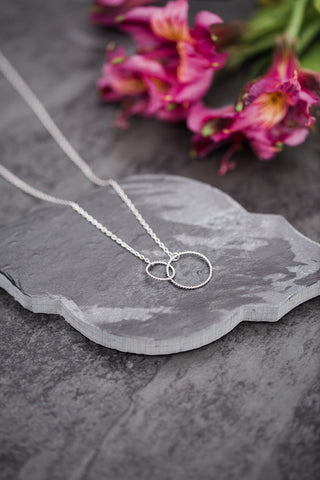 Silver Eternal Necklace for Women - Jewelry - WAR Chest Boutique