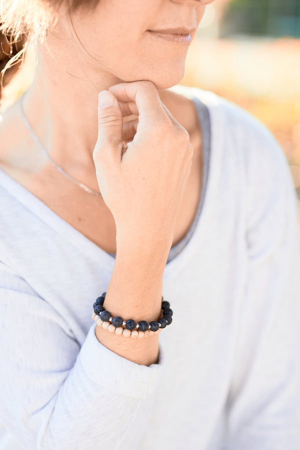 Lava Bead Bracelet - Jewelry - WAR Chest Boutique