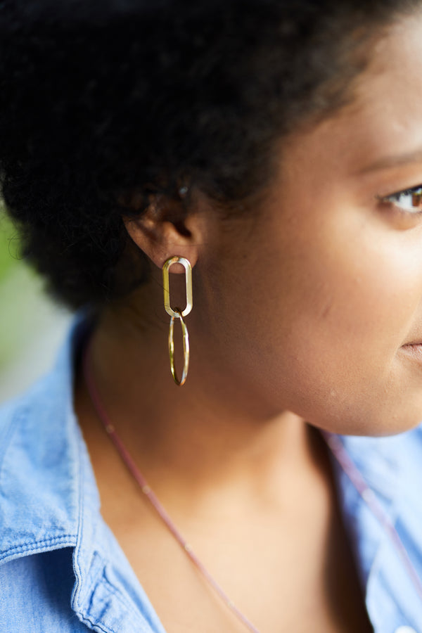 Gold Alta Earrings for Women - Jewelry - WAR Chest Boutique