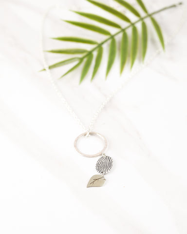 A Silver Song Necklace
