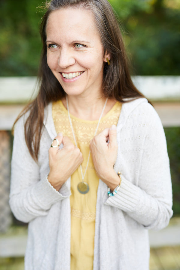 Double Luna Necklace for Women - Jewelry - WAR Chest Boutique