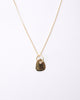 Soft Edge Triangle Gold Necklace