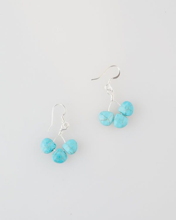 Turquoise Wrap Earrings