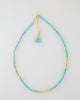 Teal Rondelle Necklace for Women - Jewelry - WAR Chest Boutique