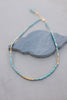 Teal Rondelle Necklace for Women - Jewelry - WAR Chest Boutique