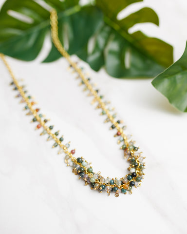 Cascading Forest Necklace for Women - Jewelry - WAR Chest Boutique