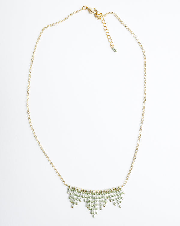 Sage Starburst Necklace