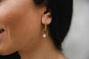 Moonstone Hoop Earrings for Women - Jewelry - WAR Chest Boutique
