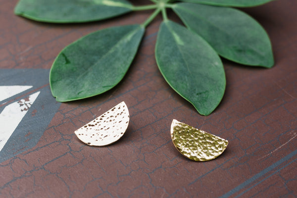 Brass Amber Earrings for Women - Jewelry - WAR Chest Boutique