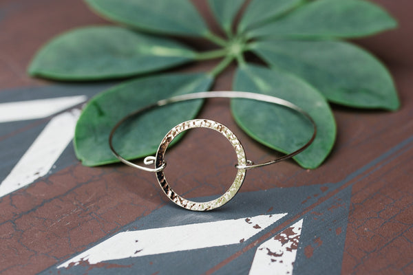 Silver Unity Bangle for Women - Jewelry - WAR Chest Boutique