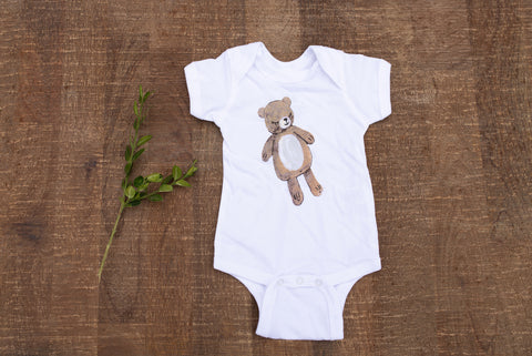 Little Bear Onesie for Babies - Children's Collection - WAR Chest Boutique
