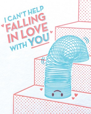 Slinky Love Card - Stationary - WAR Chest Boutique