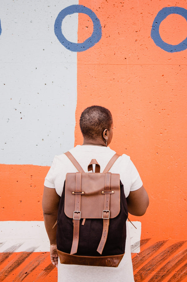 Black WAR Rememberance Backpack - Handbags - WAR Chest Boutique