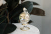 Clear & Gold WAR Globe Ornament - Ornaments - WAR Chest Boutique