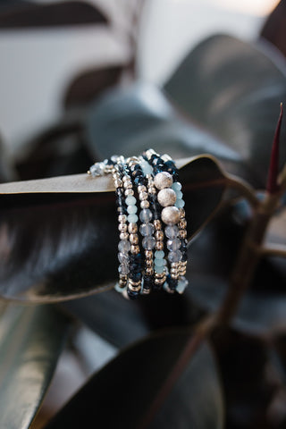 Night Sky Multi Wrap Bracelet for Women - Jewelry - WAR Chest Boutique