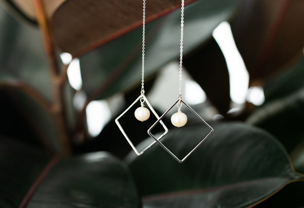 Balanced Pearl Earrings for Women - Jewelry - WAR Chest Boutique