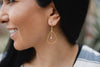 Gold Open Teardrop Earring for Women - Jewelry - WAR Chest Boutique