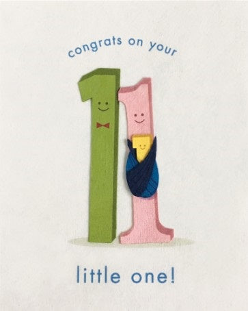 Little 1 Congrats Card