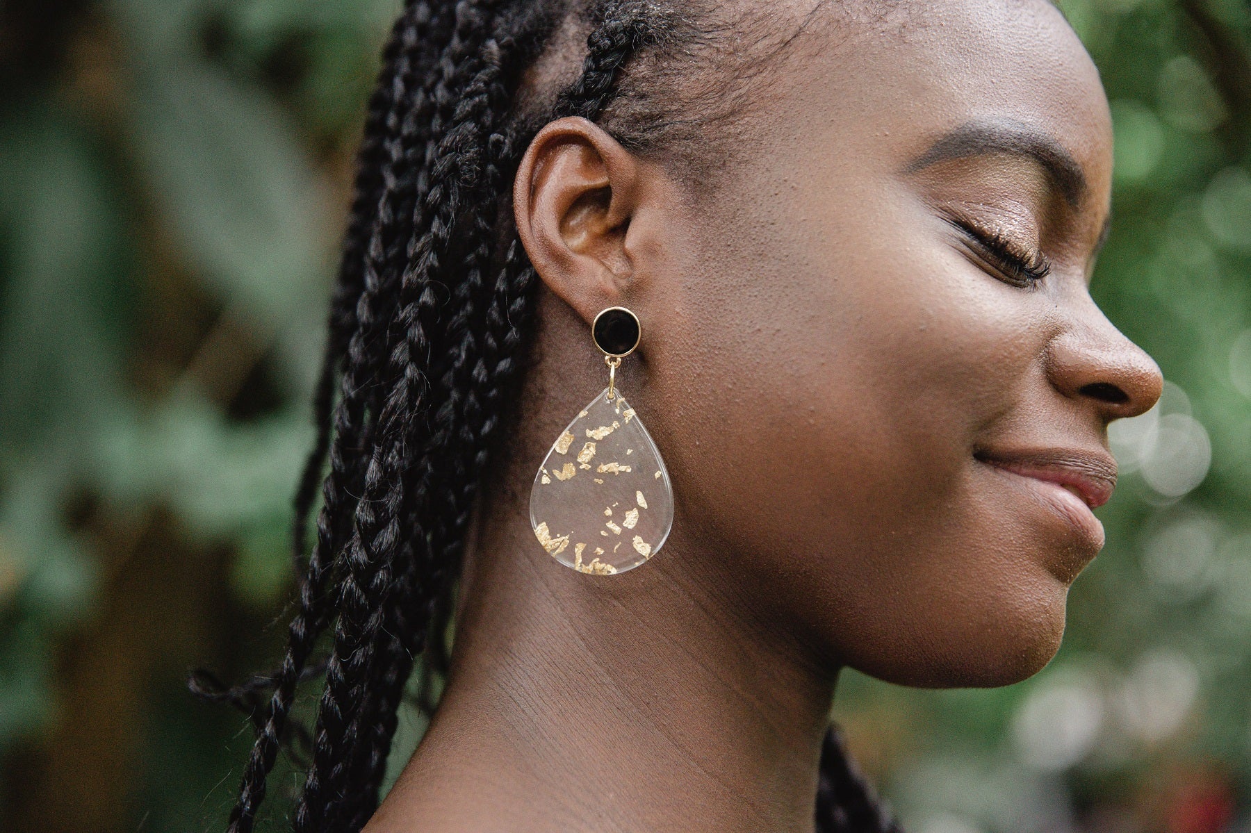 Gold Fleck Earrings WAR Chest Boutique Gold Fleck Earrings WAR Chest Boutique