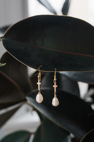 Resurrection Pearl earrings for Women - Jewelry - WAR Chest Boutique