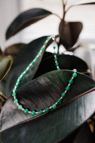 Classy Jade Necklace for Women - Jewelry - WAR Chest Boutique