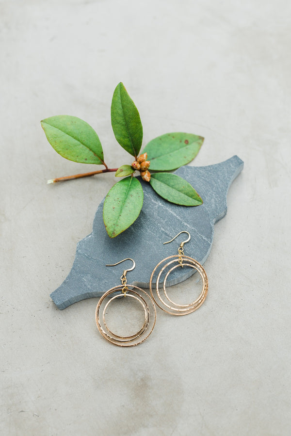 Hammered Orb Earring for Women - Jewelry - WAR Chest Boutique