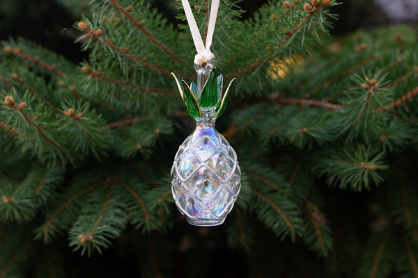 Pineapple Ornament Clear