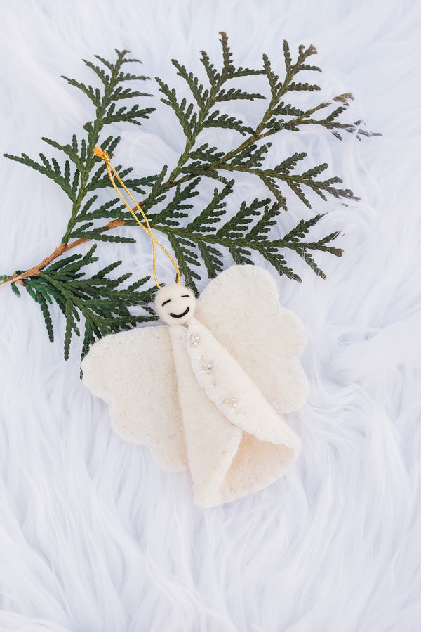 Felt Angel Ornament