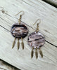 Sunset Feather Earrings