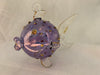 Purple Pufferfish  Ornament