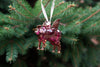 Red Flying Pig  Ornament