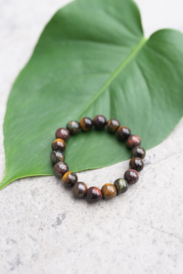 Glass Tigereye Bracelet