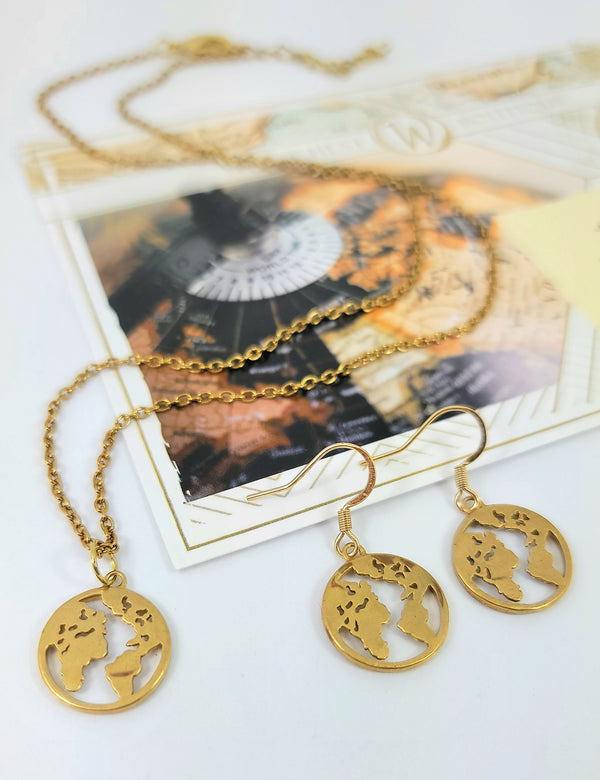 Golden Globe Necklace
